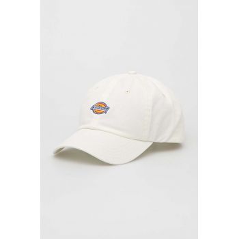 Dickies șapcă de baseball din bumbac culoarea alb, cu imprimeu DK0A4TKVC581-CLOUD ieftina