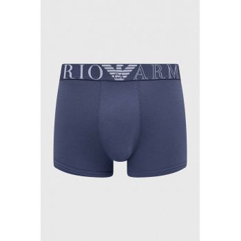 Emporio Armani Underwear boxeri barbati, culoarea albastru marin