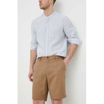 Michael Kors pantaloni scurti barbati, culoarea maro