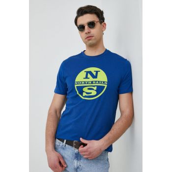 North Sails tricou din bumbac barbati, cu imprimeu