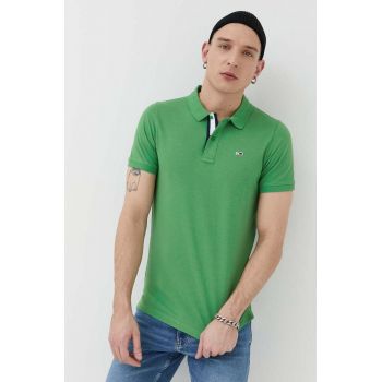 Tommy Jeans polo de bumbac neted
