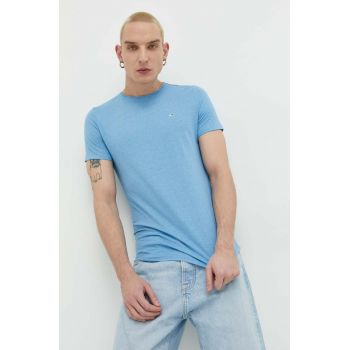 Tommy Jeans tricou barbati, neted