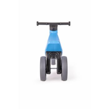 Bicicleta copii fara pedale Funny Wheels Rider Sport 2 in 1 Blue, transformabila din bicicleta cu 3 roti in 2 roti, varsta 1- 3 ani, inaltime scaun 27-29 cm, roti de cauciuc, greutate redusa 1,7 kg