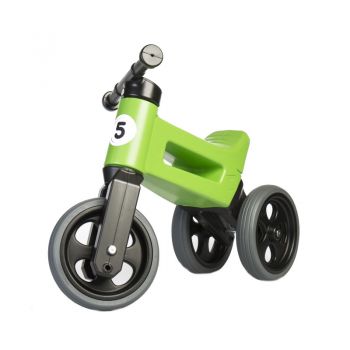Bicicleta fara pedale Funny Wheels Rider Sport 2 in 1 Green ieftina