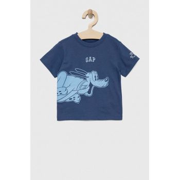 GAP tricou de bumbac pentru copii x Disney cu imprimeu