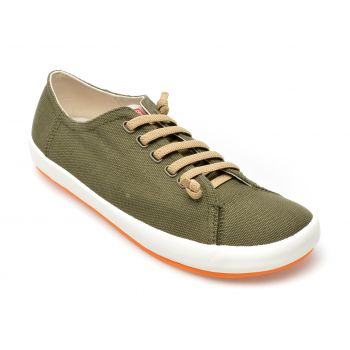 Pantofi CAMPER kaki, 18869, din material textil