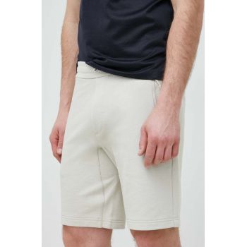 Armani Exchange pantaloni scurti din bumbac culoarea verde