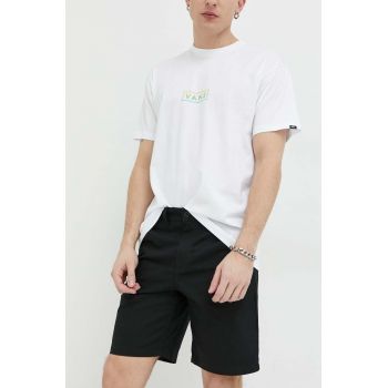 Vans pantaloni scurți bărbați, culoarea negru VN0A5FJXBLK1-BLACK ieftini