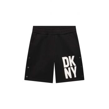 Dkny pantaloni scurti copii culoarea negru de firma originali