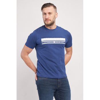 Tricou de bumbac cu imprimeu logo