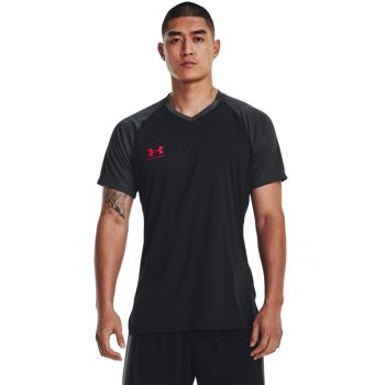 Tricou slim fit cu decolteu in V - pentru fotbal Accelerate