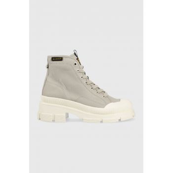 G-Star Raw tenisi Aefon Ii Mid femei, culoarea gri, 2311054701.LGRY