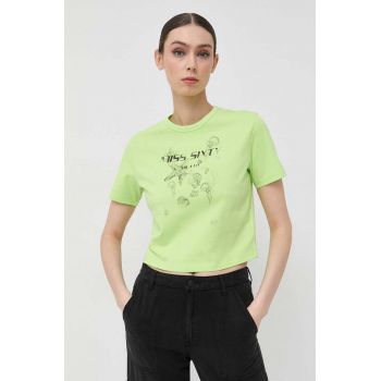 Miss Sixty tricou femei, culoarea verde