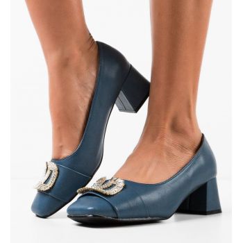 Pantofi dama Strickl Albastri ieftini la reducere