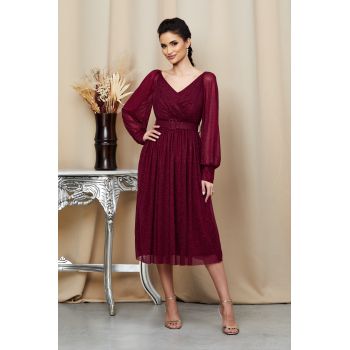 Rochie Luciana Bordo ieftina