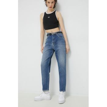 Tommy Jeans jeansi Mom Jean femei high waist