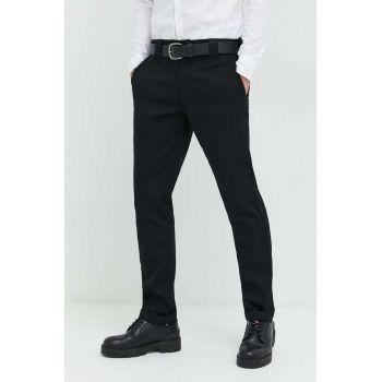 Dickies pantaloni bărbați, culoarea negru, mulata DK0A4XK8BLK1-BLACK