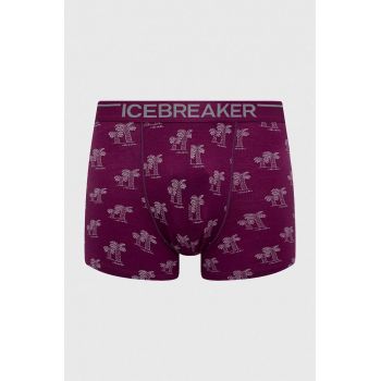 Icebreaker lenjerie functionala Merino Anatomica culoarea violet