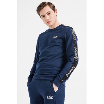 Bluza sport cu imprimeu logo