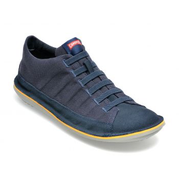 Pantofi CAMPER bleumarin, 36791, din material textil si piele intoarsa