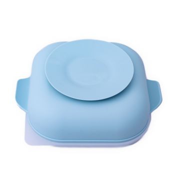 Set diversificare complet Oaki pentru copii din silicon Bleu