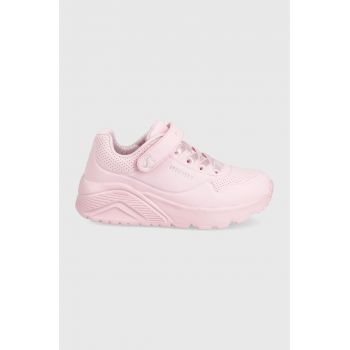 Skechers pantofi copii culoarea roz