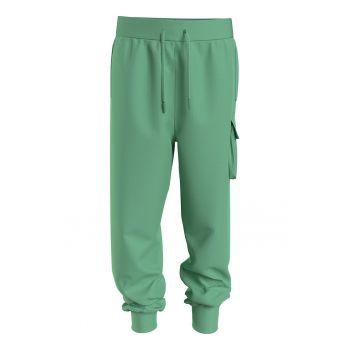 Pantaloni jogger din amestec de bumbac organic