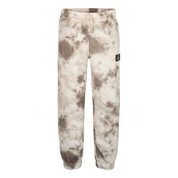 Pantaloni sport cu model tie-dye