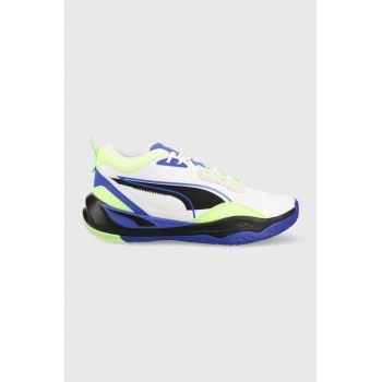 Puma pantofi de antrenament Playmaker culoarea alb
