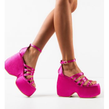 Sandale dama Elaine Fuchsia