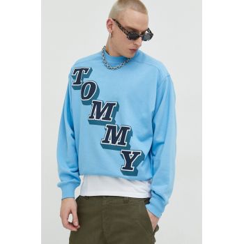 Tommy Jeans bluza barbati, cu imprimeu