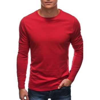 Bluza din bumbac cu decolteu la baza gatului