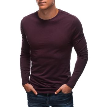 Bluza din bumbac cu decolteu la baza gatului
