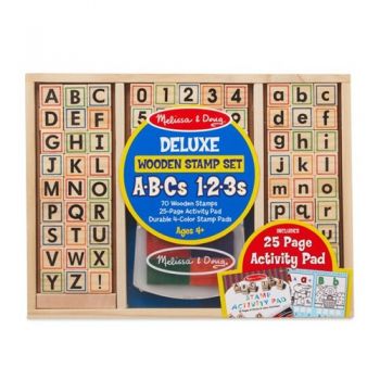 Set de Stampile Melissa & Doug cu Litere