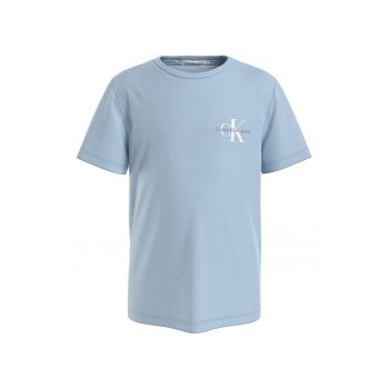Tricou regular fit din amestec bumbac organic