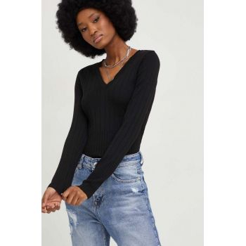 Answear Lab pulover culoarea negru