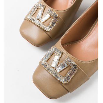 Pantofi dama Strickl Bej
