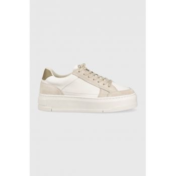 Vagabond Shoemakers sneakers din piele JUDY culoarea alb, 5524.042.98