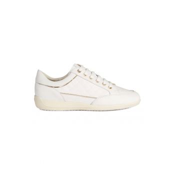 Pantofi sport de piele cu insertii sintetice