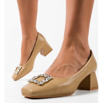 Pantofi dama Blevins Bej