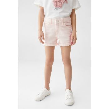 Pantaloni scurti de denim cu talie medie Chip