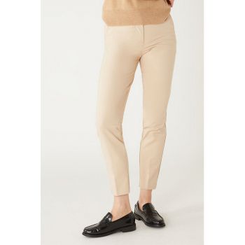 Pantaloni crop slim fit