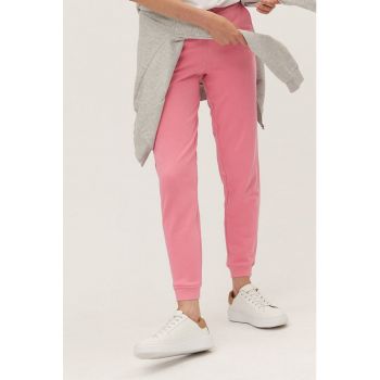 Pantaloni sport cu talie inalta