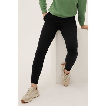 Pantaloni sport cu talie inalta