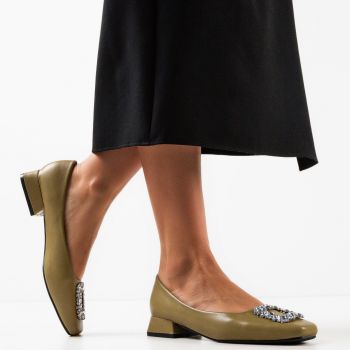 Pantofi dama Christopher Khaki de firma originali