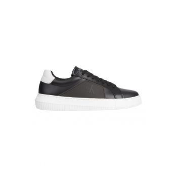 Pantofi sport low-cut de piele