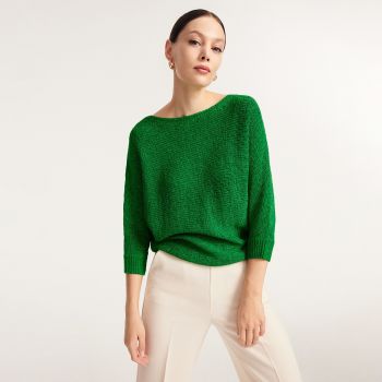 Reserved - Pulover stil chimono - Verde Reserved - Pulover stil chimono - Verde