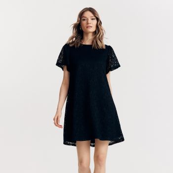 Reserved - Rochie de dantelă - Negru