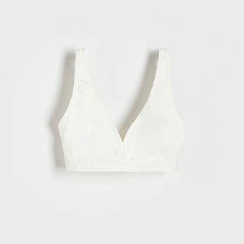 Reserved - Sutien din material moale - Ivory