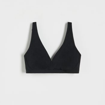 Reserved - Sutien din material moale - Negru Reserved - Sutien din material moale - Negru